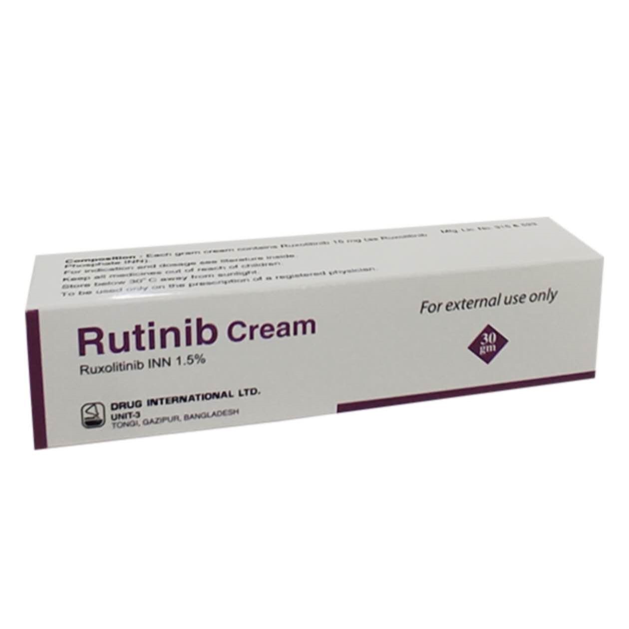 鲁索替尼乳膏（Ruxolitinib Cream）