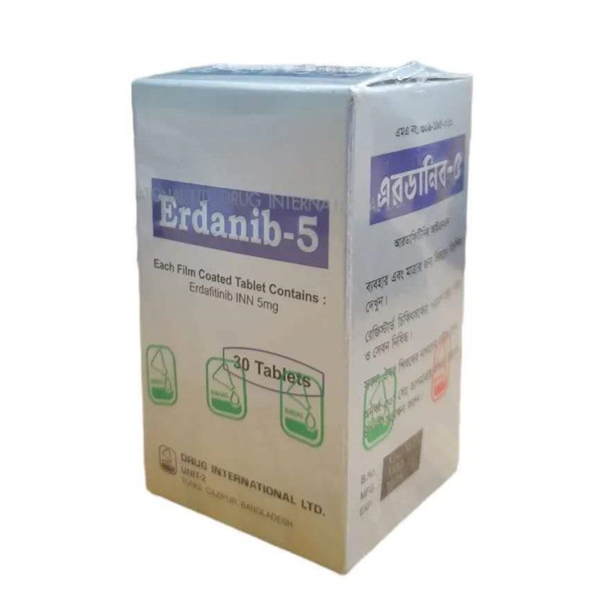 厄达替尼，（Erdafitinib）5mg