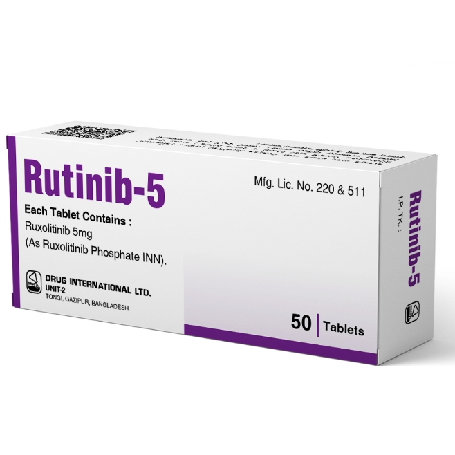 鲁索替尼（Ruxolitinib）5mg